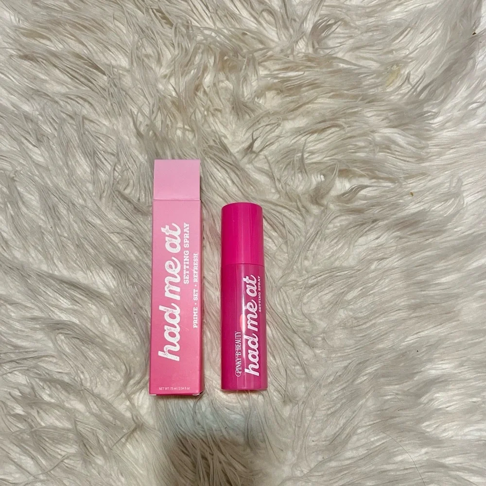 Pink Prime Set Refresh Setting Spray